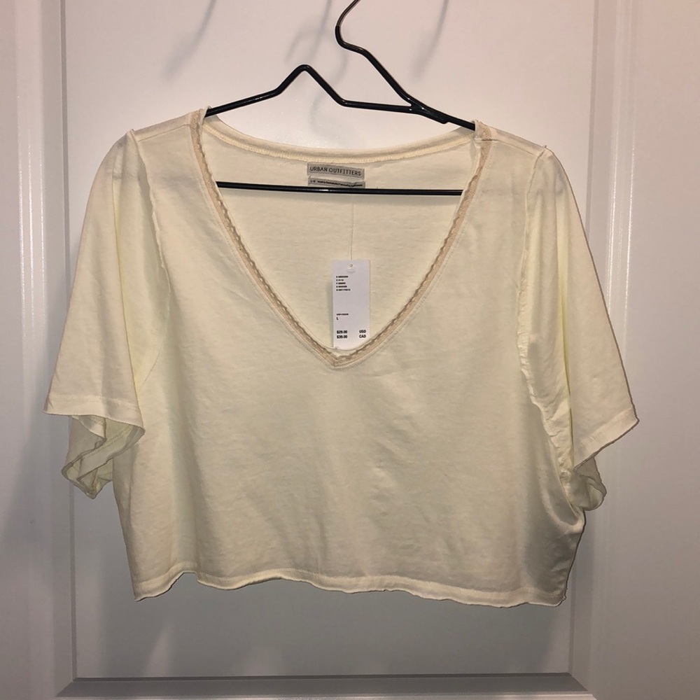 NWT Urban Outfitters V-Neck Crop Top